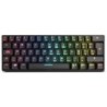 TECLADO GAMING MINI KROM KLUSTER | INALÁMBRICO | USB C | MECÁNICO | 62 TECLAS | NEGRO