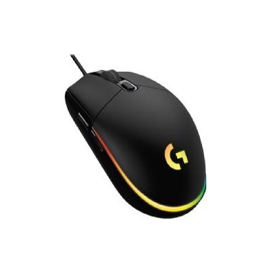 RATÓN GAMING LOGITECH G G102 LIGHTSYNC ILUMINACIÓN ALÁMBRICO NEGRO