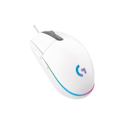 RATÓN GAMING LOGITECH G102 LIGHTSYNC BLANCO 8.000 DPI 6 BOTONES