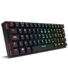 TECLADO GAMING MINI KROM KLUSTER | INALÁMBRICO | USB C | MECÁNICO | 62 TECLAS | NEGRO