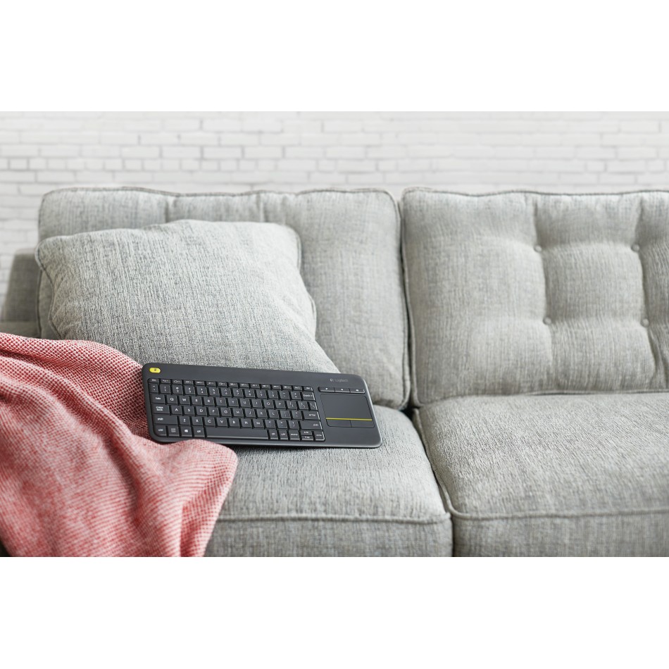 Teclado Logitech K400 Plus Tv Rf Inalámbrico Qwerty Español 9946