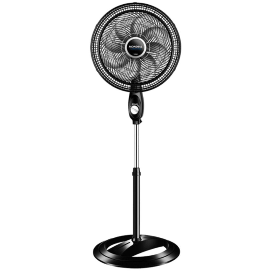 VENTILADOR DE PIE VTX40C TURBO MONDIAL 8 ASPAS NEGRO