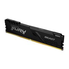 Memoria ddr4 16gb kingston - 3200mhz - pc4 - 25600 - fury beast rgb - negro - 1.2v