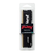 Memoria ddr4 16gb kingston - 3200mhz - pc4 - 25600 - fury beast rgb - negro - 1.2v