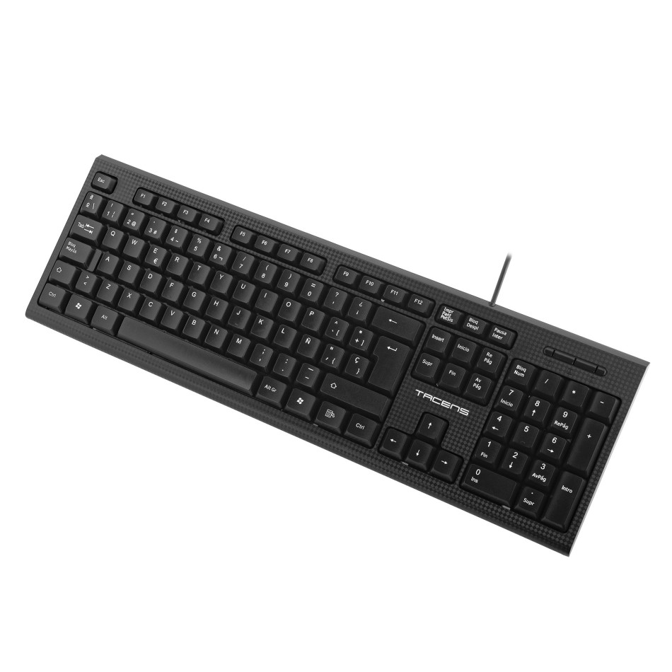 Teclado Tacens Anima AK0PT teclado USB QWERTY Portugu s Negro