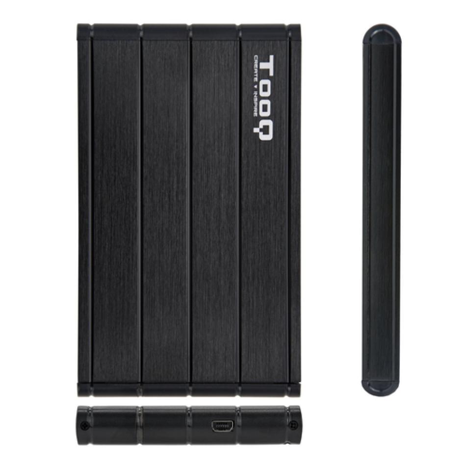 Caja disco duro TooQ HDD 3,5 SATA A USB 2.0/3.0