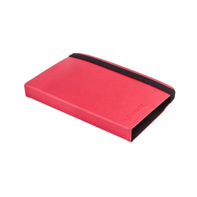 Funda universal silver ht para tablet 9-10.1 + teclado con cable micro usb  rojo/blanco