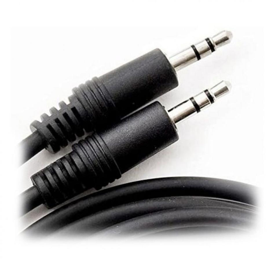 Goobay Cable de Audio Jack 3.5mm a 2xRCA Macho/Macho 10m Negro