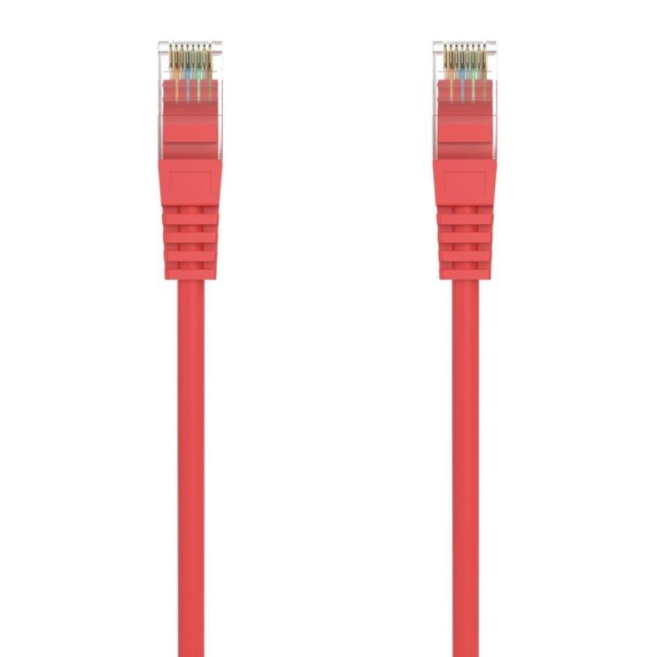 Cable de Red FTP con Conector RJ45 Cat. 6A Rojo de 1 m