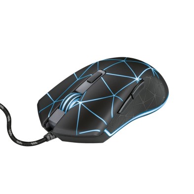 RATÓN GAMING TRUST GXT 133 LOCX MANO DERECHA USB TIPO A ÓPTICO 4000 DPI