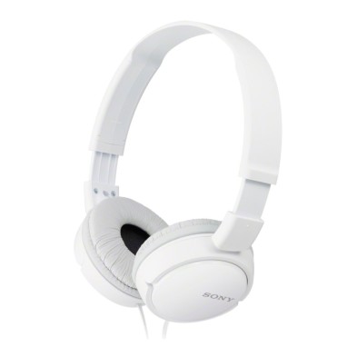 AURICULARES SONY MDR ZX110 | SIN MICRÓFONO | ALÁMBRICO | BLANCO