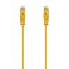 CABLE DE RED | AISENS | LATIGUILLO | RJ45 | CAT.6A | 500 MHZ | UTP | AWG24 | AMARILLO| 3.0M