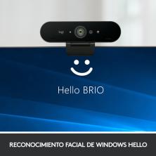 Logitech Brio Stream cámara web 4096 x 2160 Pixeles USB 3.2 Gen 1 (3.1 Gen 1) Negro