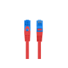 CABLE DE RED | LANBERG | LATIGUILLO | CAT.6A | S/FTP | FLUKE PASSED | ROJO | 2M