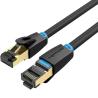 CABLE DE RED | VENTION | RJ45 | SFTP | CAT.8 | NEGRO | 2M