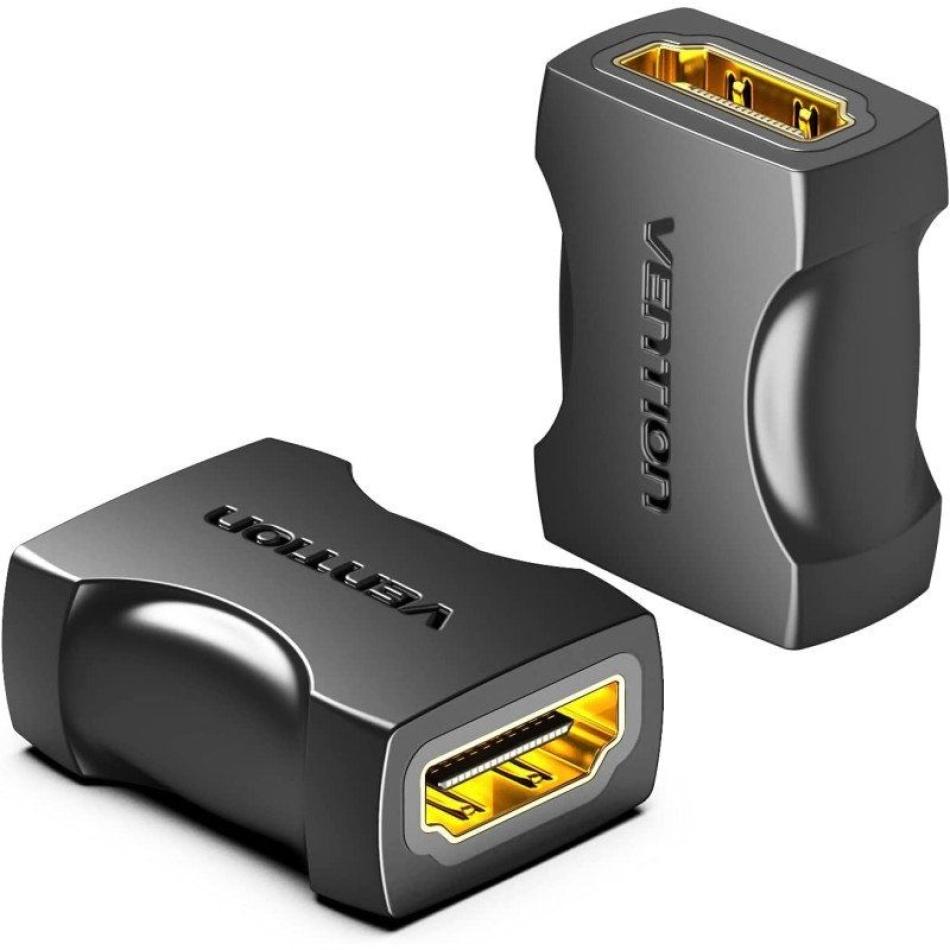 Adaptador HDMI Vention 2.0 4K HDMI Hembra HDMI Hembra Negro