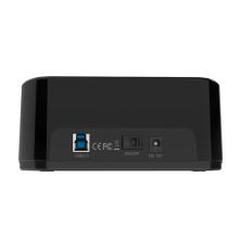 AISENS ASDS-D03B base de conexión para disco duro USB 3.2 Gen 1 (3.1 Gen 1) Type-B Negro