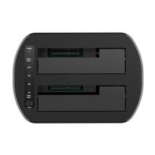 AISENS ASDS-D03B base de conexión para disco duro USB 3.2 Gen 1 (3.1 Gen 1) Type-B Negro