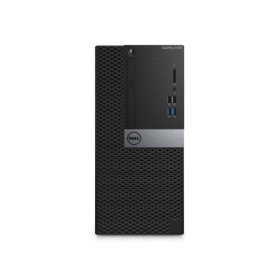 DELL Optiplex 5050 MT Core i5 7500 3.4 GHz | 8 GB | 1 TB + 512 SSD | WIFI | WIN 10 | HDMI | DP | LECTOR | Adaptador VGA