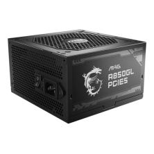 MSI MAG A850GL PCIE5 unidad de fuente de alimentación 850 W 20+4 pin ATX ATX Negro