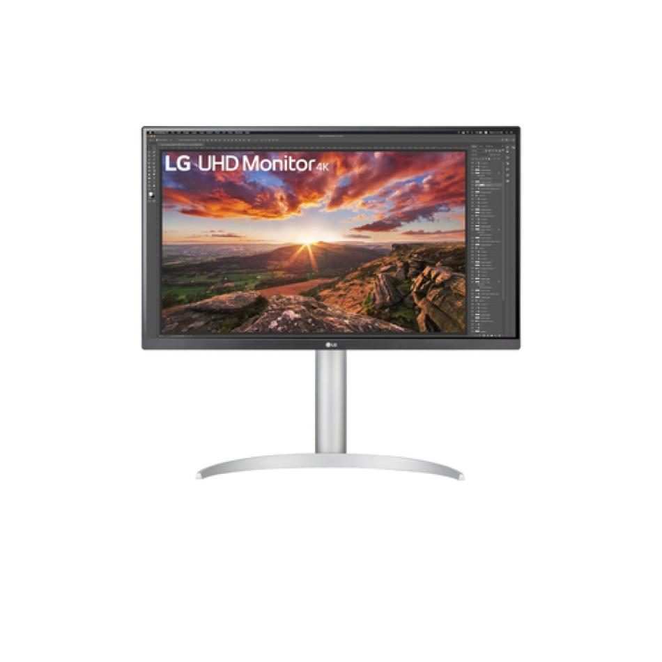 LG 27UP85NP-W pantalla para PC 68,6 cm (27") 3840 x 2160 Pixeles 4K Ultra HD LED Blanco