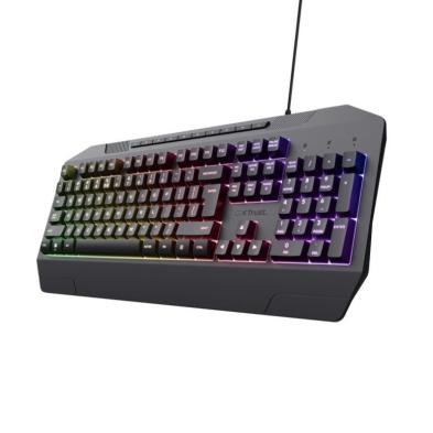 TECLADO GAMING TRUST GXT 836 EVOCX | ALÁMBRICO | COMPLETO | 114 TECLAS | ILUMINACIÓN RGB