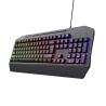 TECLADO GAMING TRUST GXT 836 EVOCX | ALÁMBRICO | COMPLETO | 114 TECLAS | ILUMINACIÓN RGB