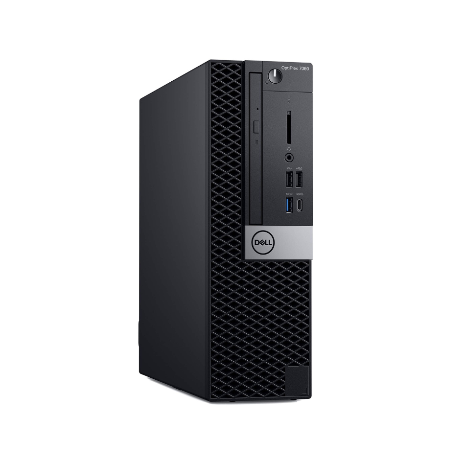 Ordenador de sobremesa reacondicionado Dell 7060 SFF i5 8500 con disco de 500 NVMe.