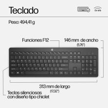 HP Combo de teclado y ratón inalámbricos 230