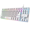 TECLADO GAMING TRUST GXT 833W THADO TKL | ALÁMBRICO | MEMBRANA | USB