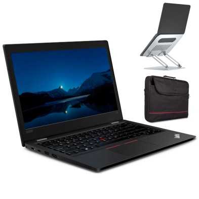 Lenovo ThinkPad L390 Core i5 8365U 1.6 GHz | WEBCAM | WIN 11 PRO | SOPORTE AISENS | MALETÍN DE REGALO