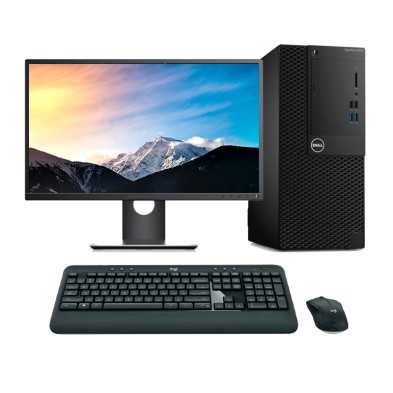 DELL OptiPlex 3050 MT Core i5 7500 3.4 GHz | LCD | 16GB | 256NVMe | WIFI | TEC. Y RATÓN INALAMBRICO | WIN10 | HDMI | DP