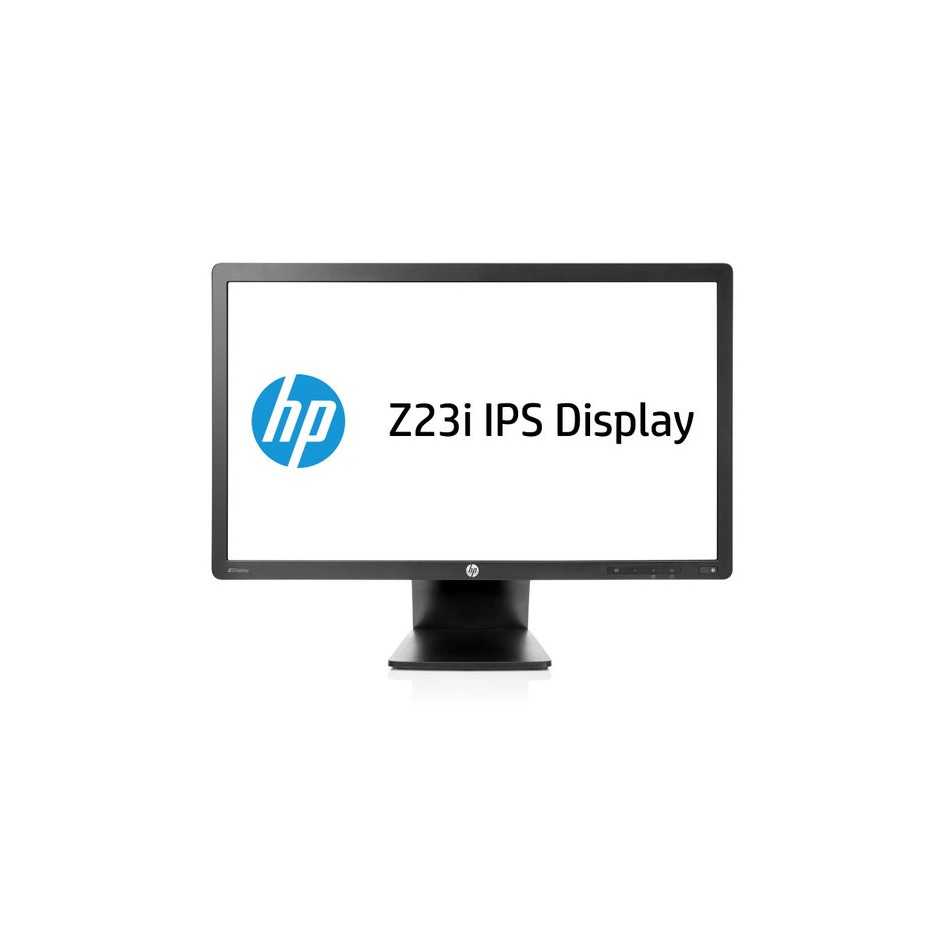 Monitor HP Z23I reacondicionado de 23" FHD con un tiempo de respuesta de 8 ms.