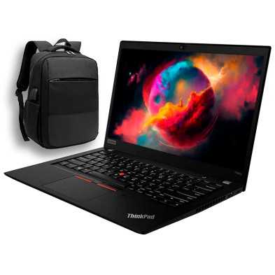 Lenovo ThinkPad T490S Core i5 8365U 1.6 GHz | 16GB | TACTIL | WEBCAM | WIN 11 PRO | MOCHILA