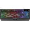 Pack Gaming Mars Gaming MCP124/ Teclado H-MECH + Ratón Óptico + Alfombrilla/ Negro