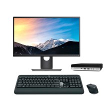 HP EliteDesk 800 G5 Mini PC Core i7 8700 3.2 GHz | 16 GB | 256 NVME | WIFI | WIN 11 | DP