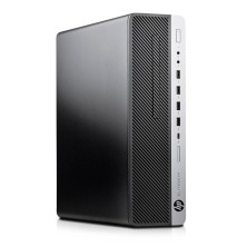 Ordenador de sobremesa reacondicionado HP EliteDesk 800 G4 SFF 8500 con 500 NVMe.