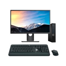 DELL OptiPlex 3050 Mini Pc Core i7 6700T 2.8 GHz | LCD | 16 GB | 256 NVMe | WIFI | TEC. Y RATÓN INALAMBRICO | WIN 10 | HDMI | DP