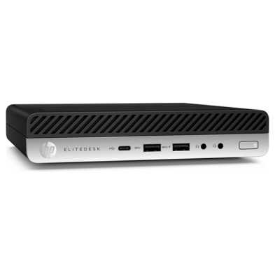 HP EliteDesk 800 G3 Mini PC Core i7 7700 3.6 GHz | 8 GB | SIN DISCO | DP | Adaptador VGA