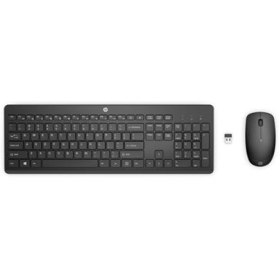 PACK TECLADO Y RATÓN HP 235 | INALÁMBRICO | MEMBRANA | COMPLETO (100%) | NEGRO