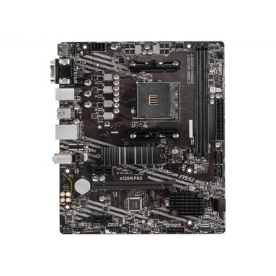 Placa base MSI A520M PRO | AMD Ryzen 3000 Series | Zócalo AM4 | Micro ATX