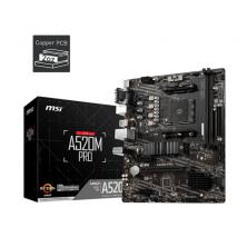 MSI A520M PRO placa base AMD A520 Zócalo AM4 micro ATX