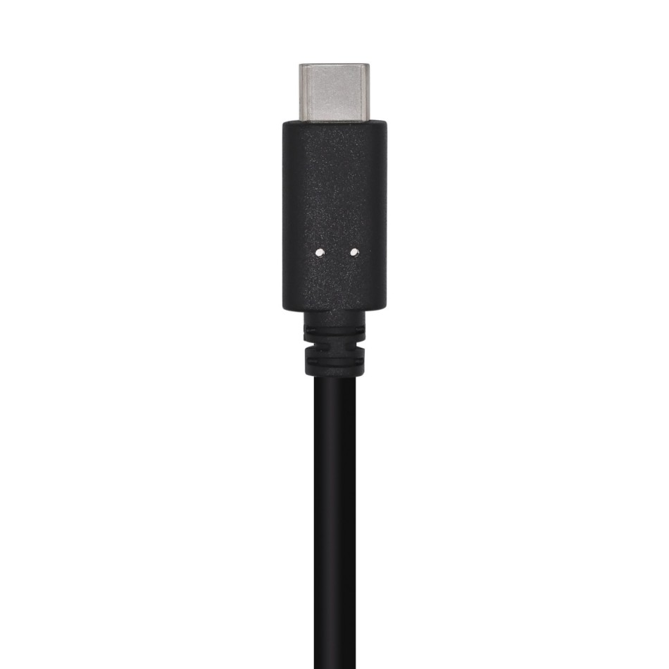 Aisens Cable Alargador USB 2.0 Tipo A Macho/Hembra 1m Negro